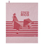 Torchon Coco-Rico Rouge 60x80 100% coton, , hi-res image number 0