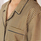 Pyjama Savile row Pied de poule Mayfair L 100% coton, longues fibres, , hi-res image number 4