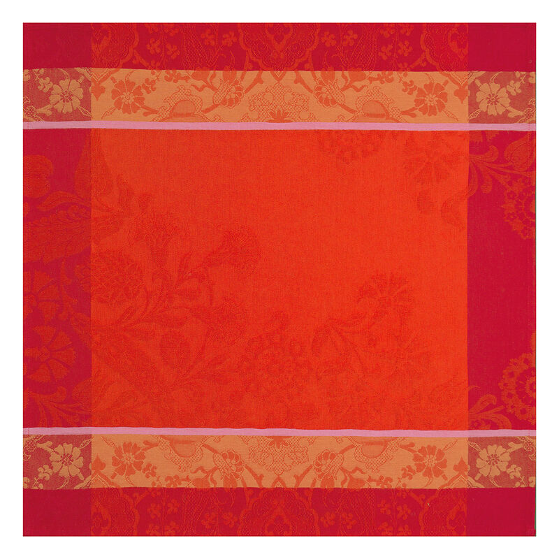 Serviette de table Voyage Iconique Coquelicot 58x58 100% coton, , hi-res