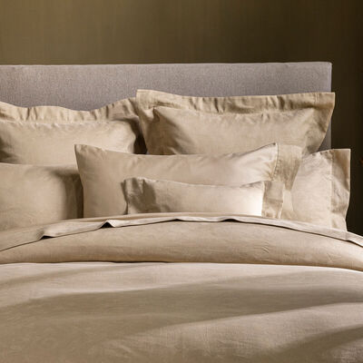Taie décorative  Arabesque Coton,Lin,  Taie décorative  Arabesque Coton,Lin