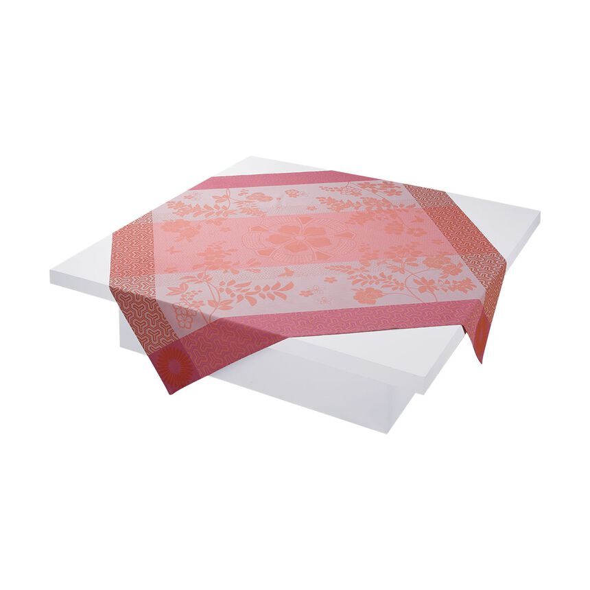Nappe Asia mood Rose th&eacute; 175x175 100% coton, , hi-res image number 2