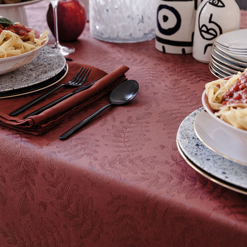 Nappe Vegetal mood Goji 150x150 100% coton, , hi-res image number 1