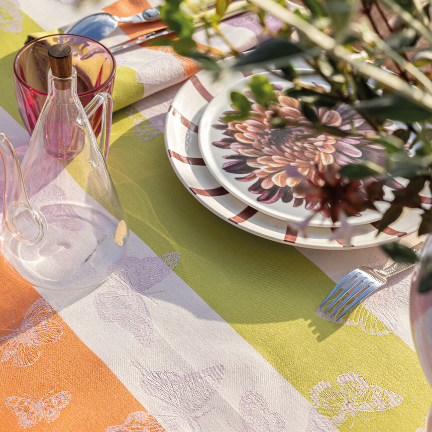 Nappe Bal des papillons Lilas &Oslash;175 100% coton, , hi-res image number 6