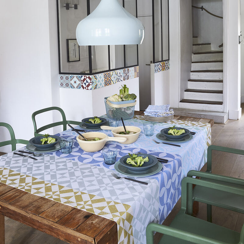 Nappe enduite Mosaïque enduite Coton, , hi-res image number 4