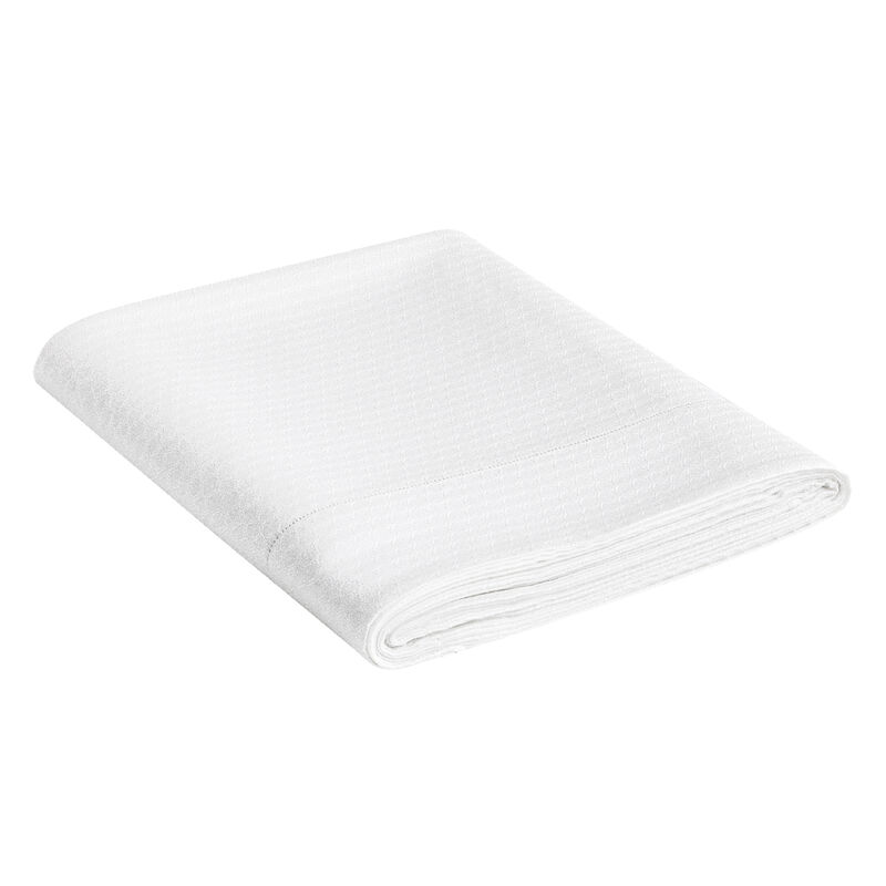 Drap plat Portofino Bianco 290X300 100% coton, , hi-res