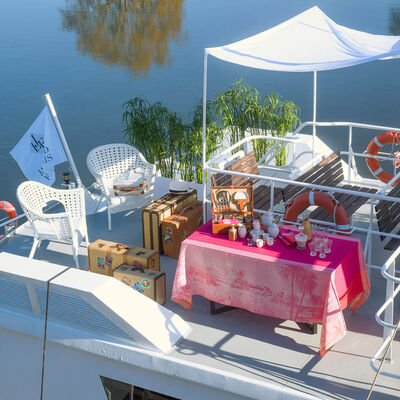 Nappe Croisi&egrave;re sur le Nil Lin