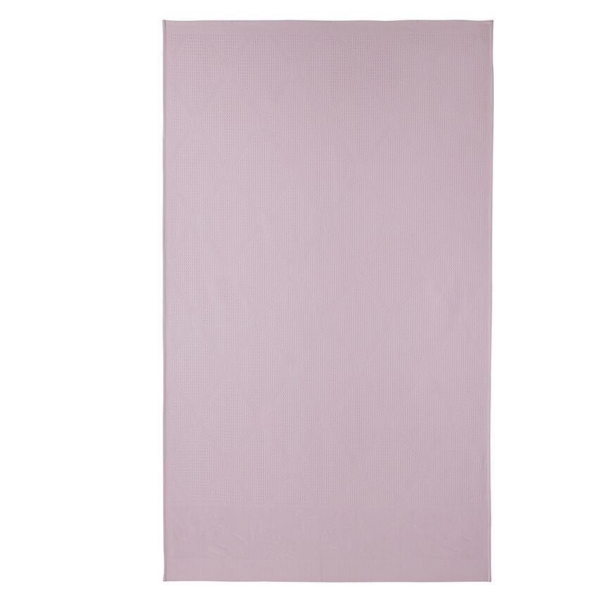 Serviette invit&eacute; Pois de senteur Rose 30x50 100% coton, , hi-res image number 4