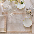 Set de table &Eacute;vasion C&eacute;leste Travertin 50x36 100% lin, , hi-res image number 0
