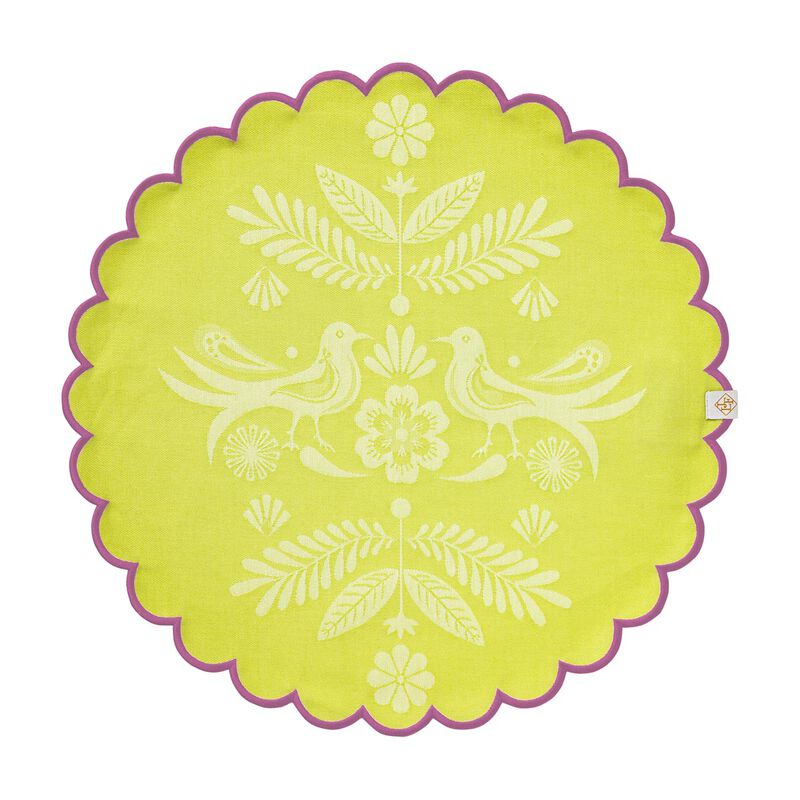 Set de table enduit Alegria Lagoon &Oslash;38 100% coton, longues fibres, , hi-res image number 0