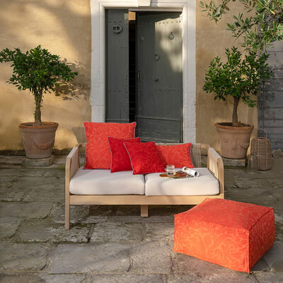Housse de coussin Voyage Iconique Coton,  Housse de coussin Voyage Iconique Coton