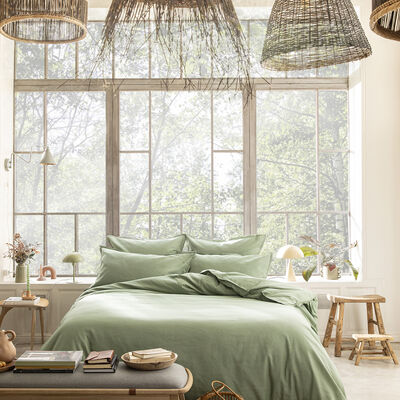 Housse de couette  Nuances Coton,Lin,  Housse de couette  Nuances Coton,Lin