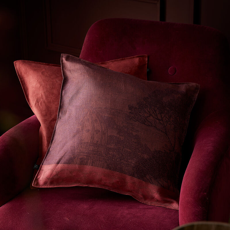 Housse de coussin Symphonie Baroque Opera 48x27 100% lin, , hi-res image number 0
