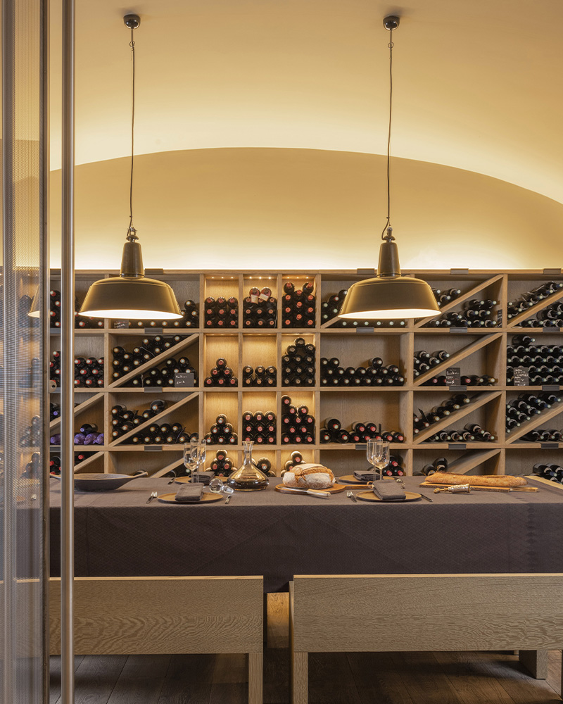 Cave à vin et art de la table Wilmotte