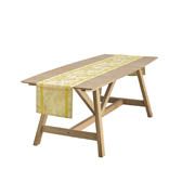 Chemin de table À l'orangerie Lin, , swatch