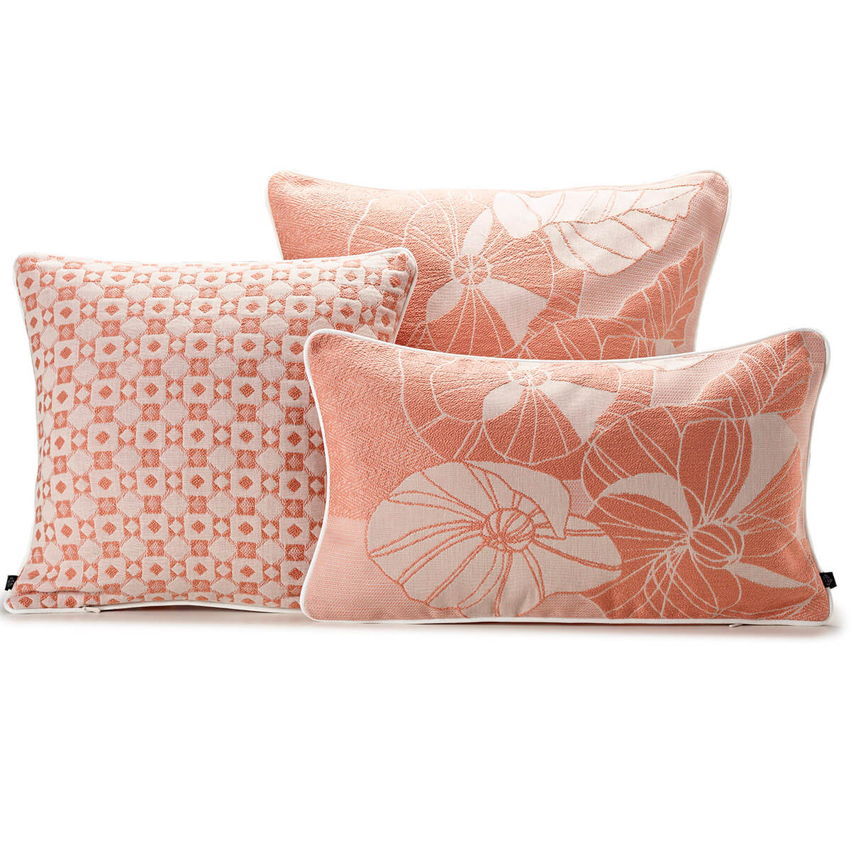 Housse de coussin Pochoir Coton, , swatch