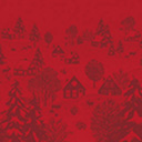 Chemin de table Sous les &eacute;toiles Coton, , swatch