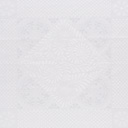 Serviette de table Bosphore Blanc Coton,Lin, , swatch