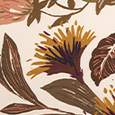 Taie d&eacute;corative Panache de fleurs Coton, , swatch