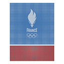 Torchon Equipe de France Coton - Produit officiel sous license Paris 2024, , swatch