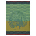 Torchon Planche animalière Paon Coton, , swatch